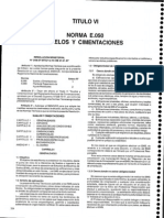 Norma e.050 Suelod y Cimentaciones