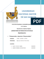 Informe Saponinas