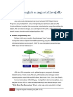 Langkah Langkah Menginstal Java (JDK 6u10)