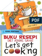 Buku Resepi Diet Atkins Saya!! Ed1