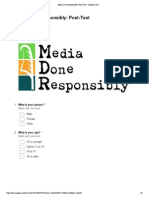 media done responsibly  post-test - google drive