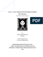 Shoret-Course Antiretroviral Theraphy in Primary HIV Infection