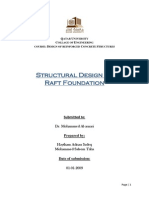 Structural Design of Raft Foundation 869