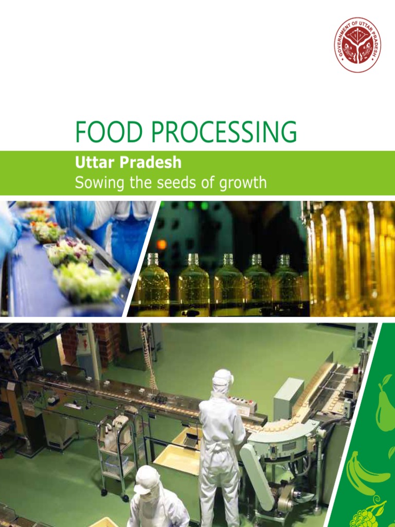 Brochure Food Processing PDF Agriculture Foods