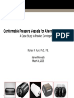 Conformable Pressure Vessels For Alternate Fuel Storage: A Case Study in Product Development