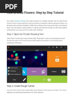 Download Picsart Flower Drawing Tutorial by Angie SN224789255 doc pdf