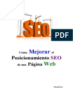 Como Mejorar El Posicionamiento SEO de Una Pagina Web