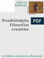 Mircea Vulcanescu - Posibilitatile Filosofiei Crestine