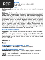 A Famìlia Adora a Deus