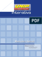 Matemática Aplicada Unidade I