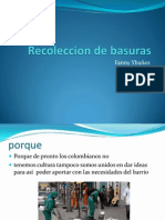 Recoleccion de Basuras