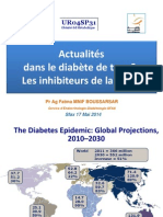 Actualitésdans le diabète de type2: Les inhibiteurs de la DPP-4