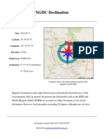 Declination Data