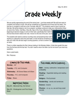 First Grade Newsletter