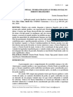Tipificação Penal - Teoria Finalista e Teoria Social No Direito Brasileiro