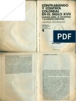 ZACARÍAS MOUTOUKIAS. Contrabando y Control Colonial en El Siglo XVII