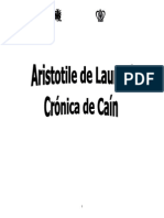 Aristótile de Laurent - Crónicas de Caín