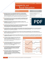 Crop Prospects Food Situation: Highlights