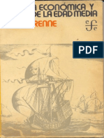 Historia económica y social de la Edad Media -Henri Pirenne