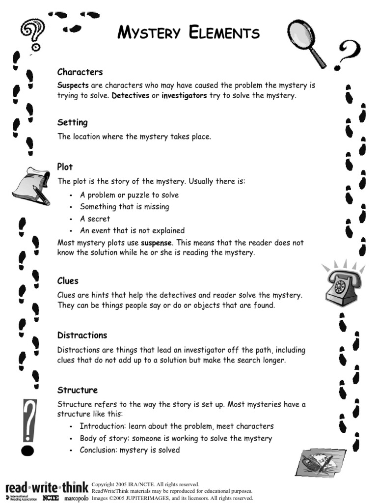 mystery-short-story-elements
