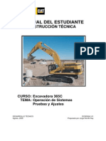 Excavadora 365C _ Operación de Sistemas _ Pruebas y Ajustes _ Manual Del Estudiante _ EF _ CATERPILLAR