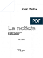 Valdes Jorge La Noticia