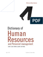 HR Dictionary