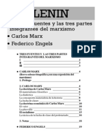 II. v. I. Lenin - Tres Partes - Marx - Engels