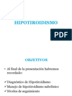 HIPOTIROIDISMO