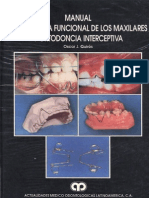 Manual de Ortopedia Funcional de Los Maxilares y Cia Interceptiva PDF