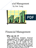 Financial Management: by Jon Lang