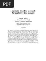 Thomas, D. - A General Inductive Approach For Qualitative Data Analysis