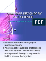 Cambridge Secondary One Science: Chapter 3: Variation and Inheritance