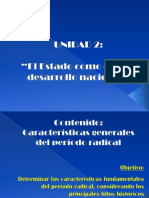 1.Características Generales Del Período Radical