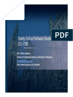 Safety-Critical Software Development: DO-178B: Prof. Chris Johnson, School of Computing Science, University of Glasgow