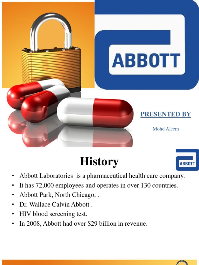 Overview of Abbott Laboratories' History | PDF