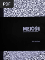 meiose, experimentações em texto e imagem