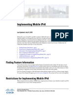 Implementing Mobile Ipv6: Finding Feature Information