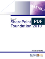 Microsoft SharePoint 2010 (Custom Guide)