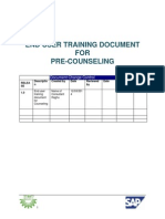Pre Counselling Training Doc V1.1