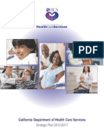 California Department of Health Care Services: Strategic Plan 2013-2017
