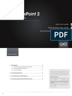 DxO ViewPoint 2 Quick-start Guide