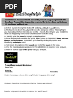 Download Protest Song Analysis Student by Angel Angeleri-priftis SN224990202 doc pdf
