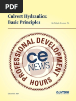 Culvert Hydraulics