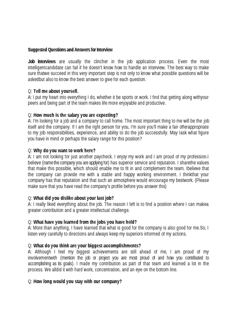 job interview questions for research assistant