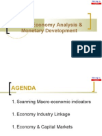 Macro Economy Analysis & Monetary Development
