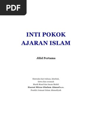 01 Inti Pokok Ajaran Islam Satu 1 5
