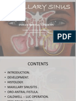 Maxillary Sinus / Orthodontic Courses by Indian Dental Academy