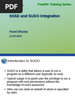 Freeipa30 SSSD SUDO Integration