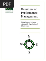 Overview Performance Management